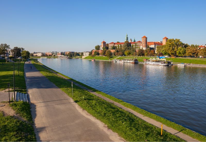 Bulwary nad Wisłą w Krakowie