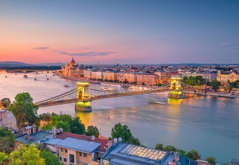 Dunaj - rejsy po Budapeszcie