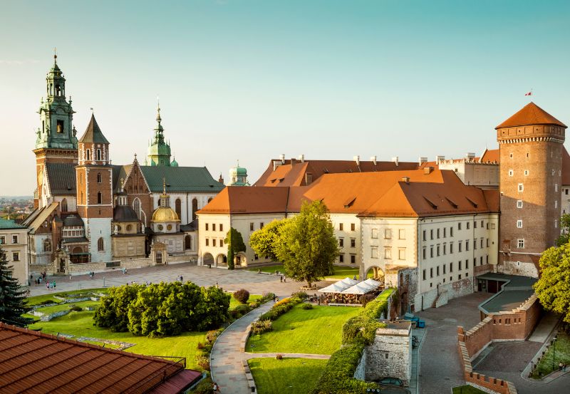 Gród Kraka (Kraków) w średniowieczu
