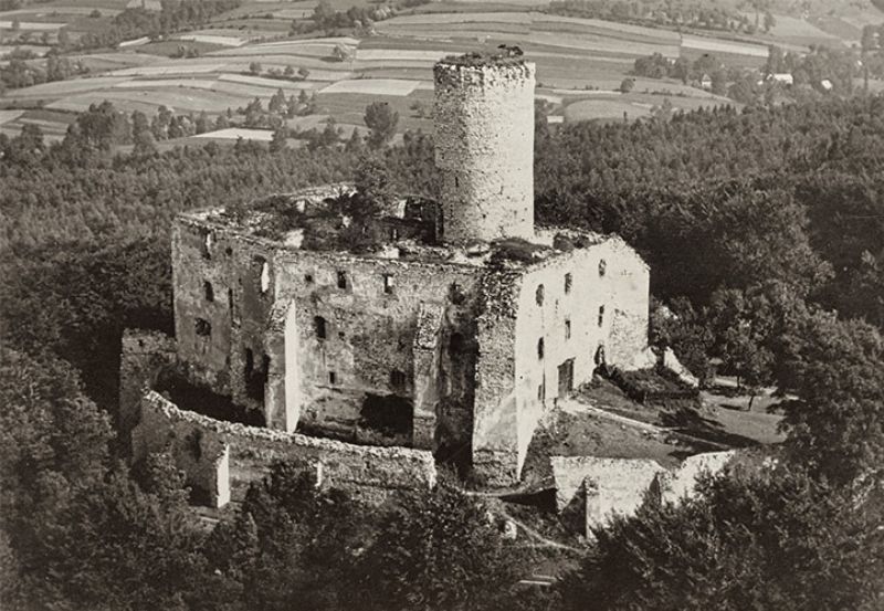 Ruiny zamku w Babicach