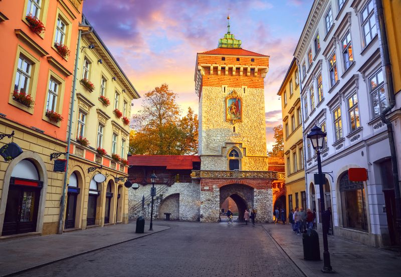 Brama Floriańska Kraków