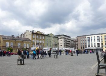 Plac Bohaterów Getta w Krakowie - oficjalny przewodnik