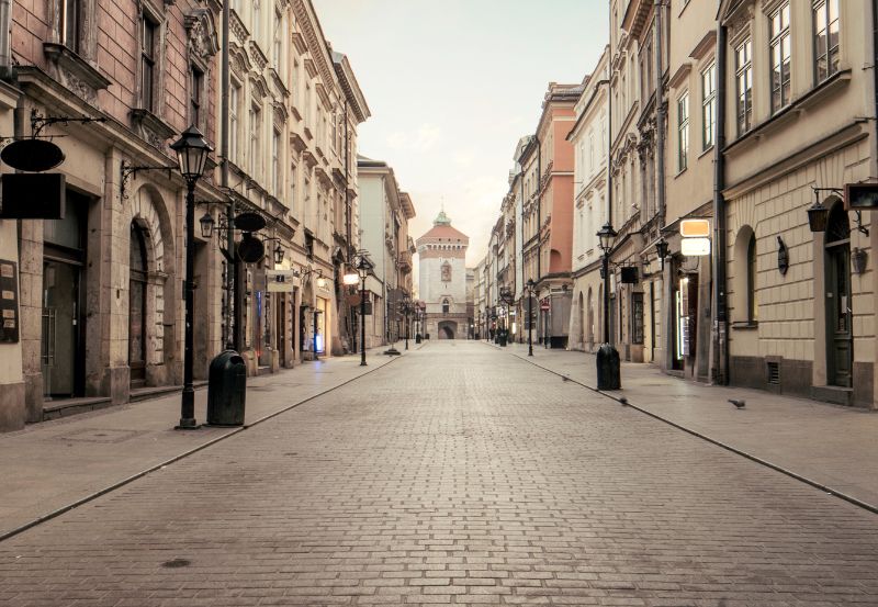 Ulica Floriańska w Krakowie