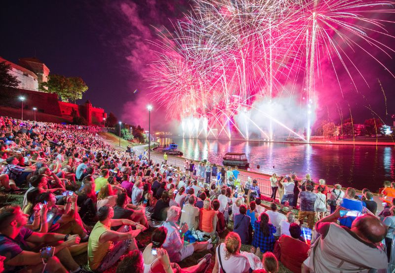 Wianki w Krakowie - święto muzyki