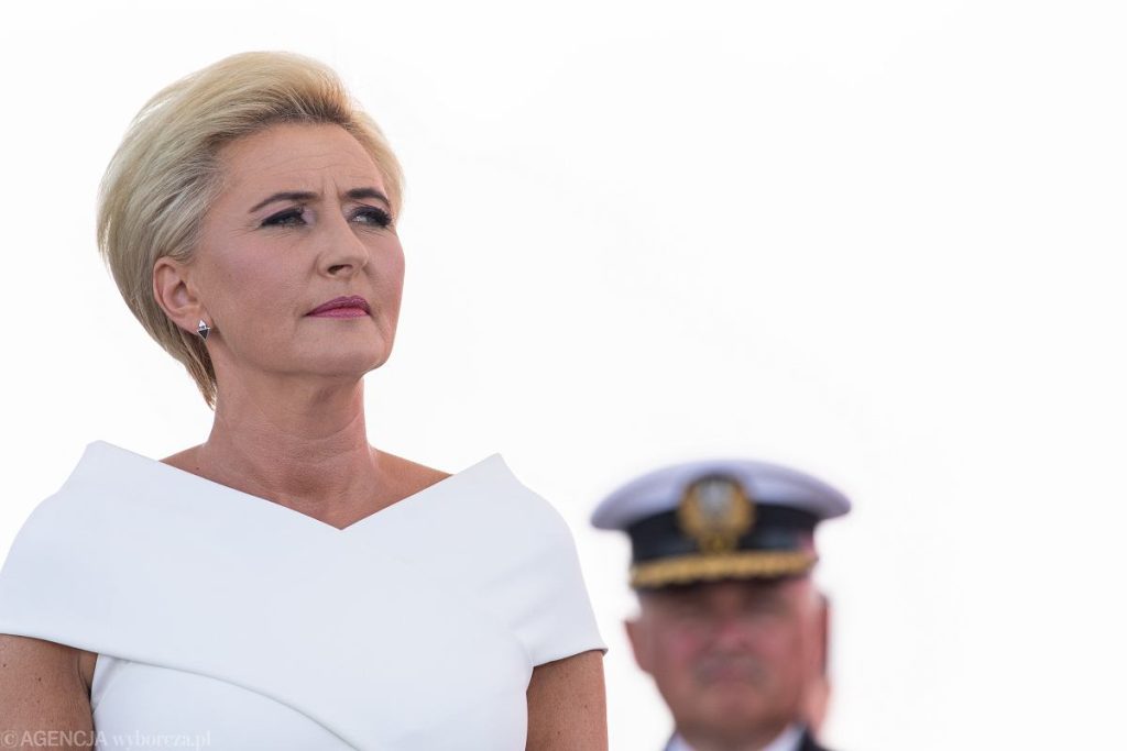 Agata Duda jako pierwsza dama