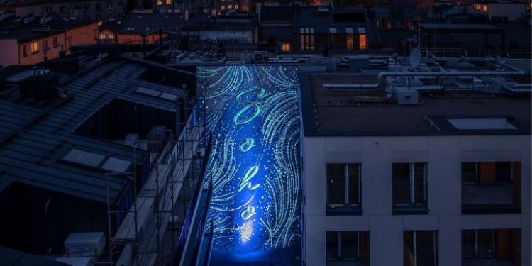 Fluorescencyjny mural z Krakowa zdobył ogólnopolską nagrodę. SoHo Residence II z prestiżowym wyróżnieniem
