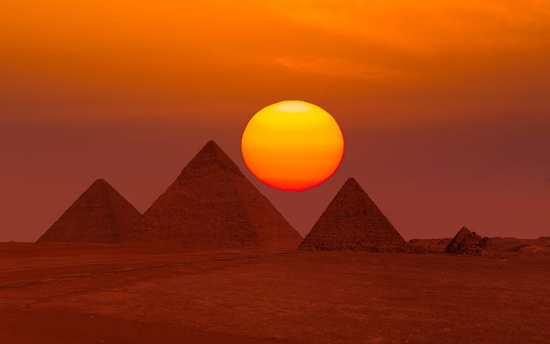 Piramidy - Egipt