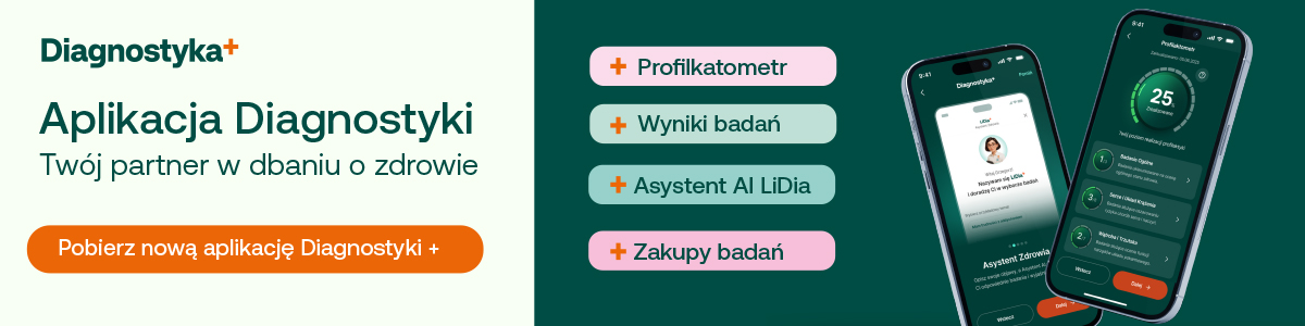 Pobierz aplikację DIAG – badania i wyniki w jednym miejscu