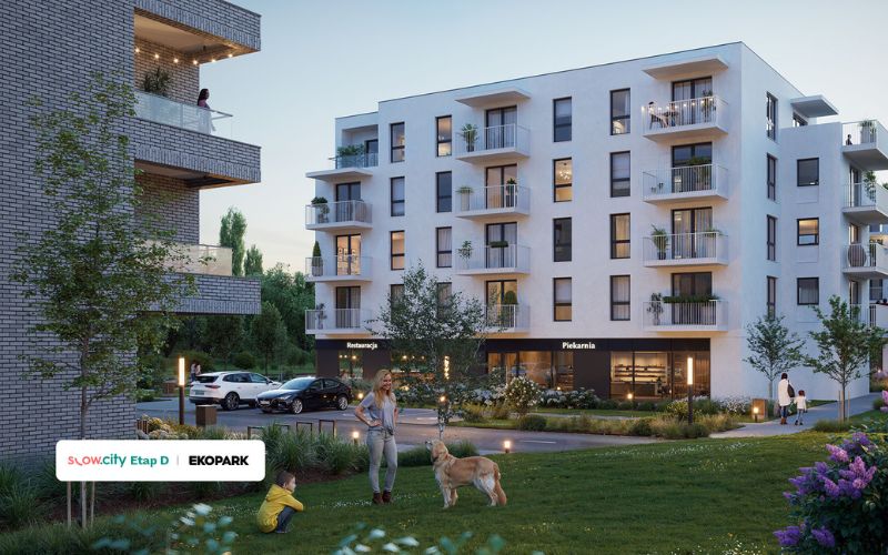 Wizualizacja I Slow City Ekopark