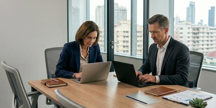 Specjaliści Questa zajmujący się informatyką śledczą.