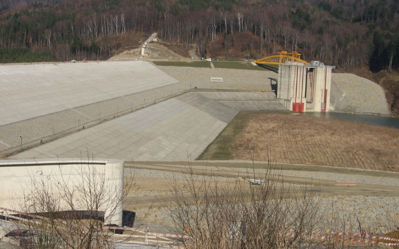 Świnna Poręba - jezioro Mucharskie zapora