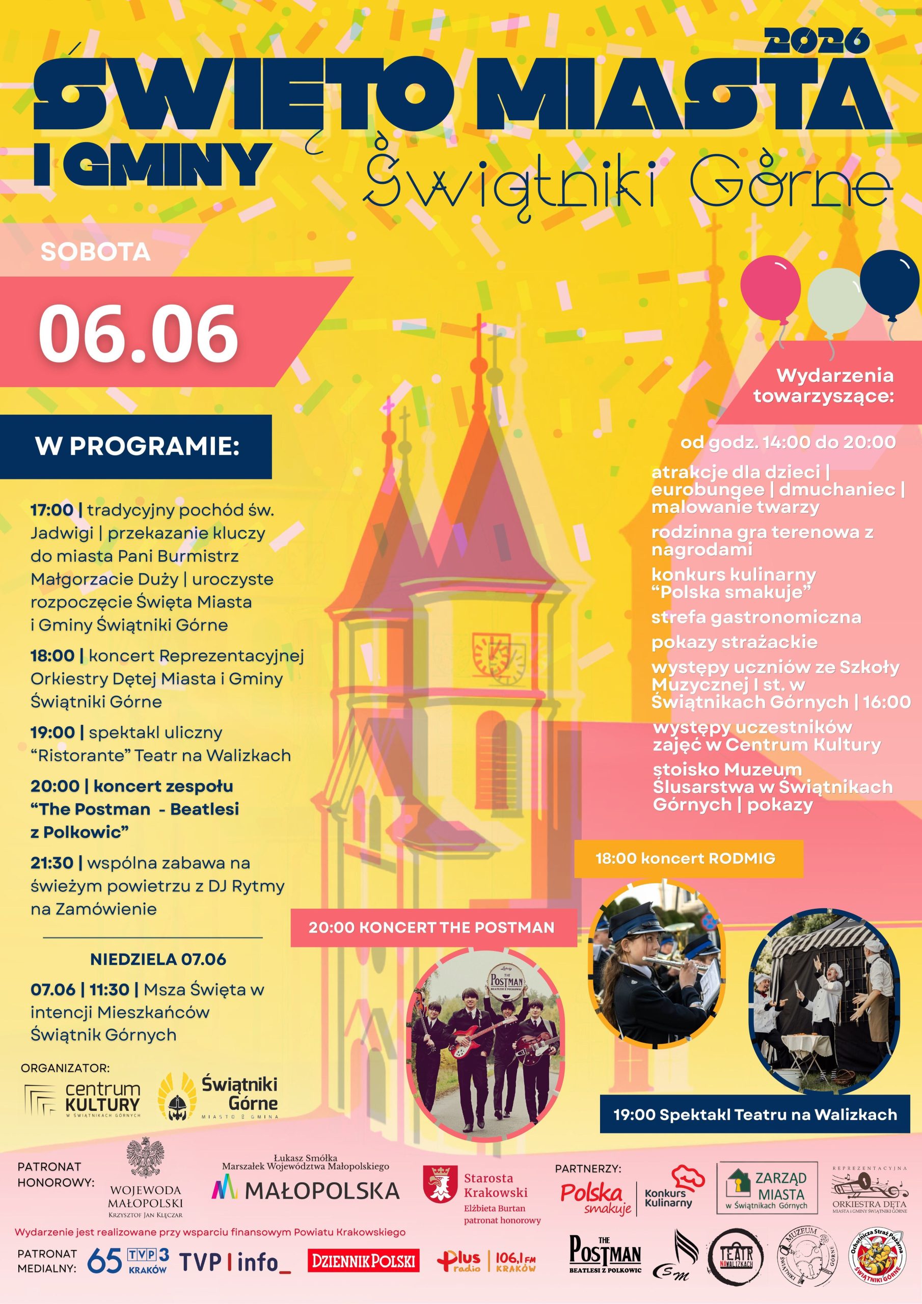 Plakat wydarzenia ŚMiG w Świątnikach Górnych