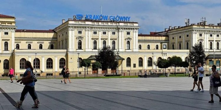 Zabytkowy Dworzec Główny Kraków startupy