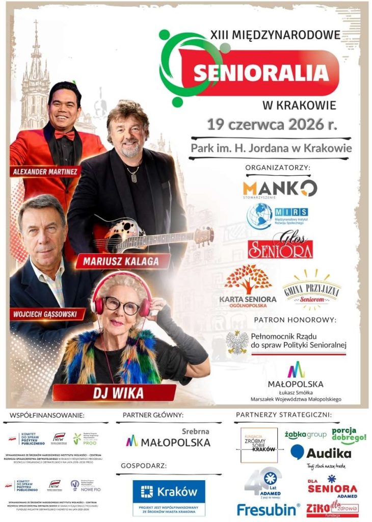 XIII Międzynarodowe Senioralia w Krakowie