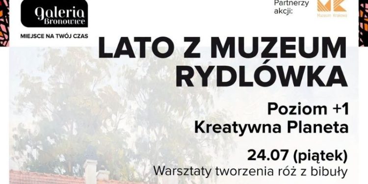 Bezpłatne warsztaty z tworzenia kwiatów z krepiny w Galerii Bronowice