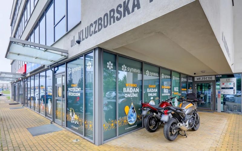 Punkty pobrań Synevo - Kraków, Krowodrza, Kluczborska 17