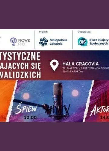 Sztuka bez barier w Krakowie. Bezpłatne warsztaty tańca, śpiewu i aktorstwa