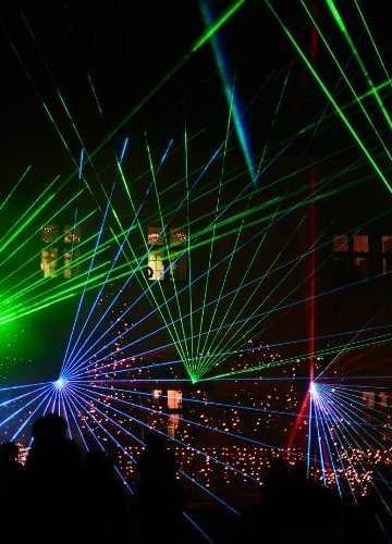 Kraków rozbłyśnie tysiącami świateł. Lord of Lasers zawita na stadion przy Reymonta