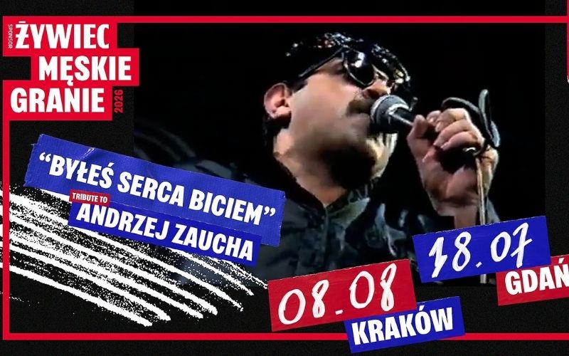 Męskie Granie 2026 w Krakowie. Nosowska, Myslovitz i koncert pamięci Andrzeja Zauchy