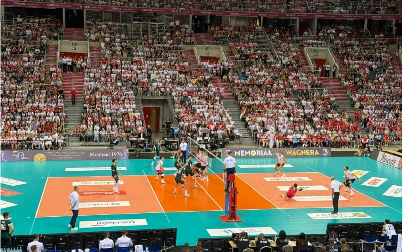 Reprezentacja Polski w meczu ze Stanami Zjednoczonymi podczas XXIII Memoriału Wagnera 2026 w TAURON Arenie w Krakowie