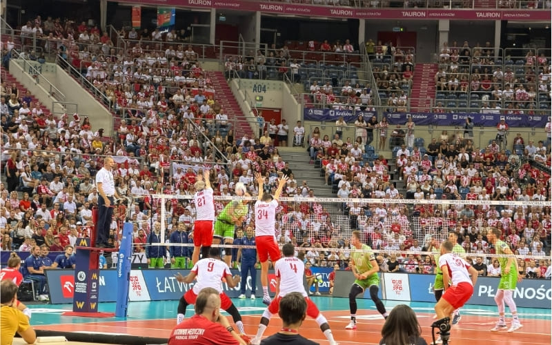 Reprezentacja Polski w meczu ze Słowenią podczas XXIII Memoriału Wagnera 2026 w TAURON Arenie w Krakowie
