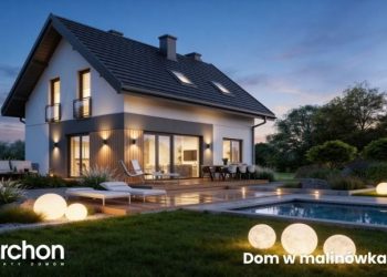 Dom w malinówkach 29 – funkcjonalny dom do 70 m² powierzchni zabudowy