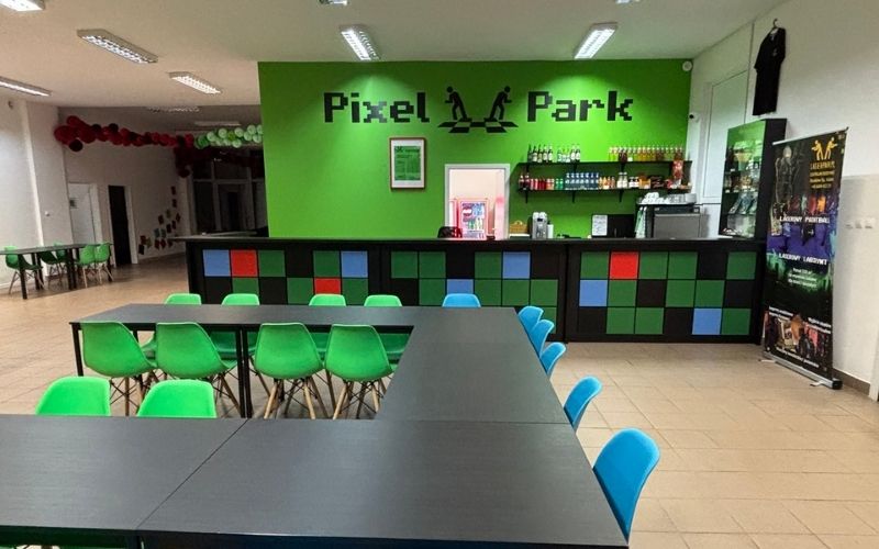 Sala na imprezę Pixel Park w Krakowie