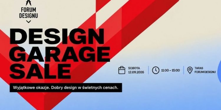 Design Garage Sale w Krakowie. Jednodniowa wyprzedaż designu i rękodzieła w Forum Designu