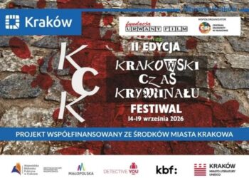 Krakowski Czas Kryminału 2026. Program festiwalu od 14 do 19 września
