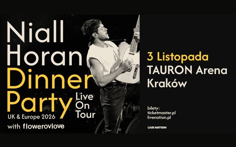 Niall Horan w Krakowie 2026 - koncert, bilety i najważniejsze informacje