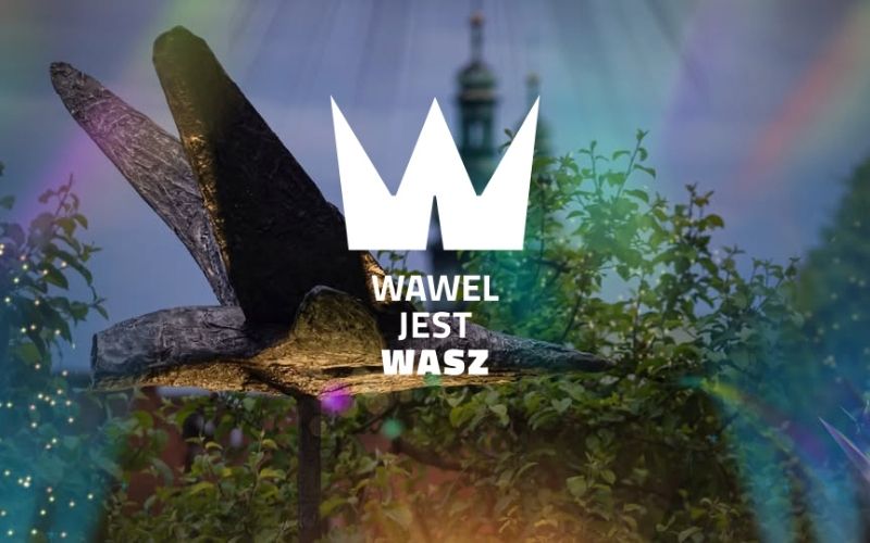 Wawel jest Wasz! Trwa wyjątkowe widowisko światła w Ogrodach Królewskich