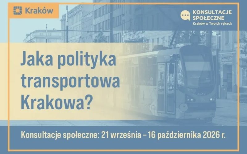 Nowa polityka transportowa Krakowa. Mieszkańcy mogą zgłaszać uwagi do projektu