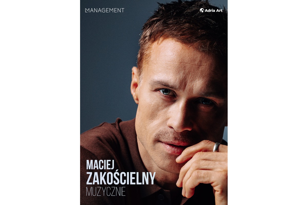 Maciej Zakościelny muzycznie – grafika wydarzenia Adria Art w Krakowie