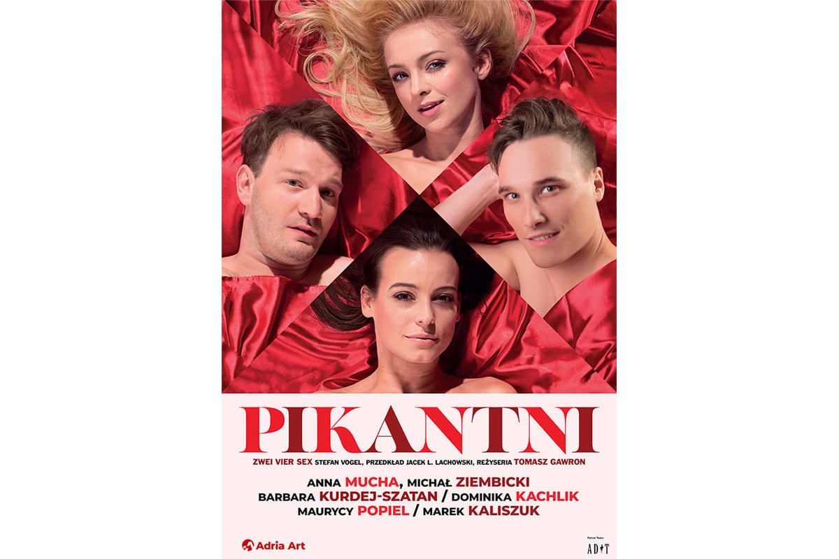 Pikantni – grafika wydarzenia Adria Art w Krakowie