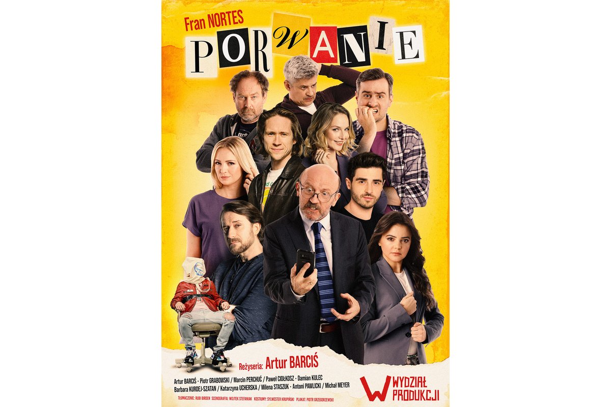 Porwanie – grafika wydarzenia Adria Art w Krakowie