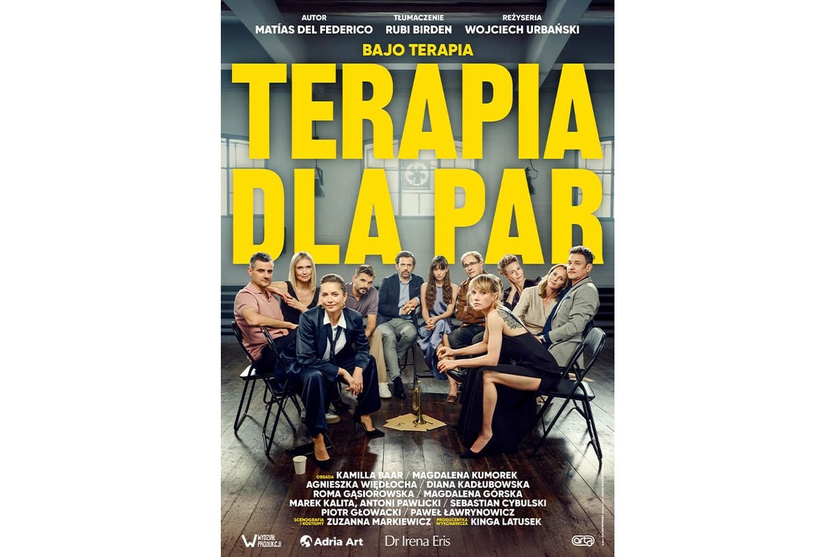 Terapia dla par – grafika wydarzenia Adria Art w Krakowie