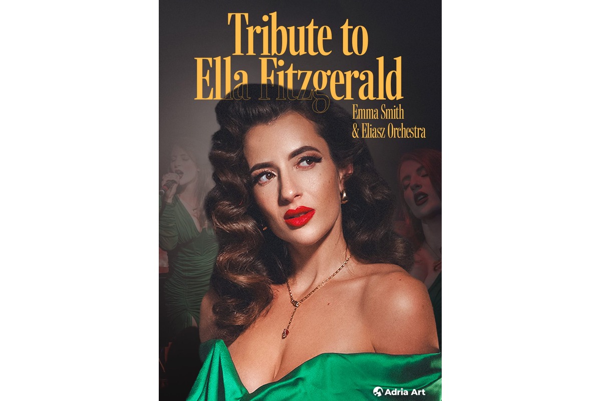 Tribute to Ella Fitzgerald - Emma Smith i Eliasz Orchestra – grafika wydarzenia Adria Art w Krakowie